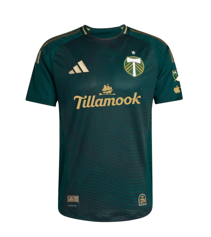 Portland Timbers 2025 home shirt