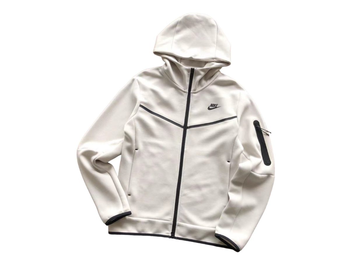 Nike Tech Fleece white sweatshirt