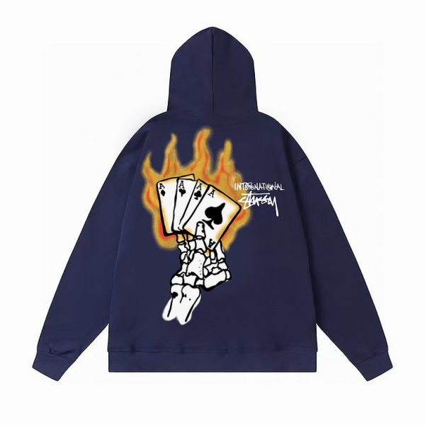 Stüssy navy blue sweatshirt