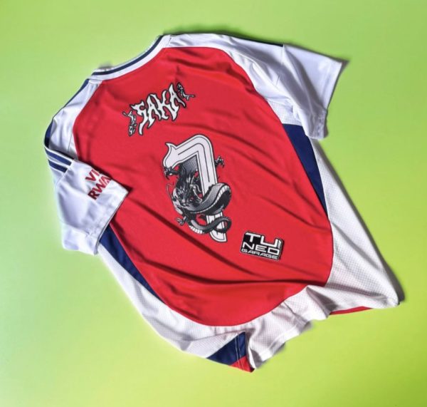 Camiseta Arsenal dorsales especiales