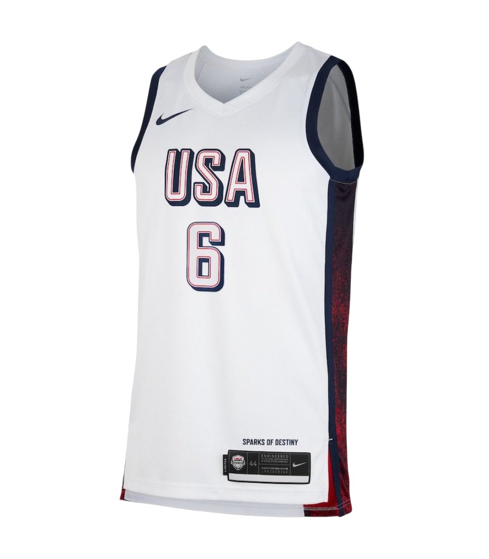 Maillot domicile États-Unis Jeux olympiques 2024