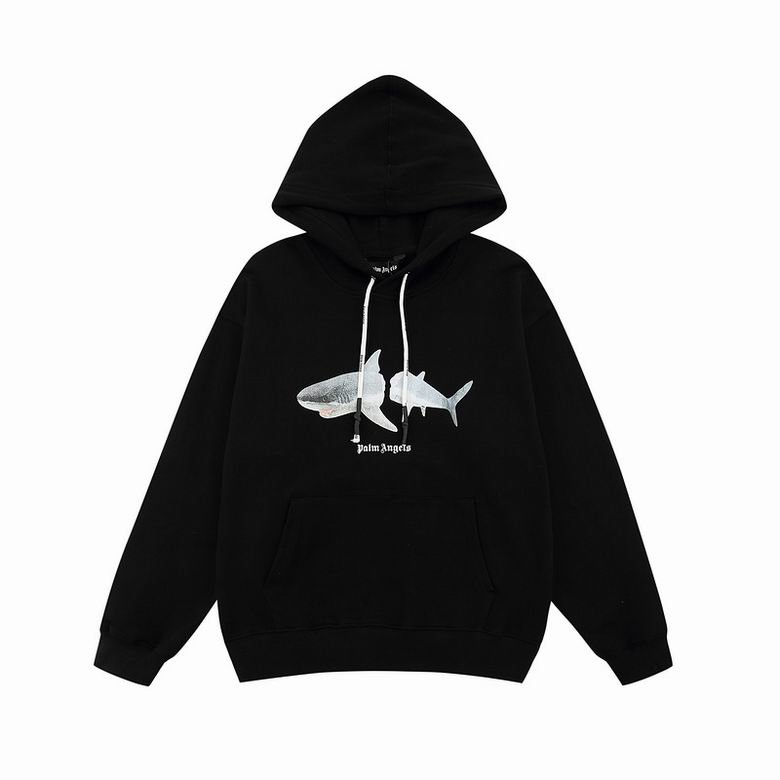 Palm Angels SHARK black sweatshirt
