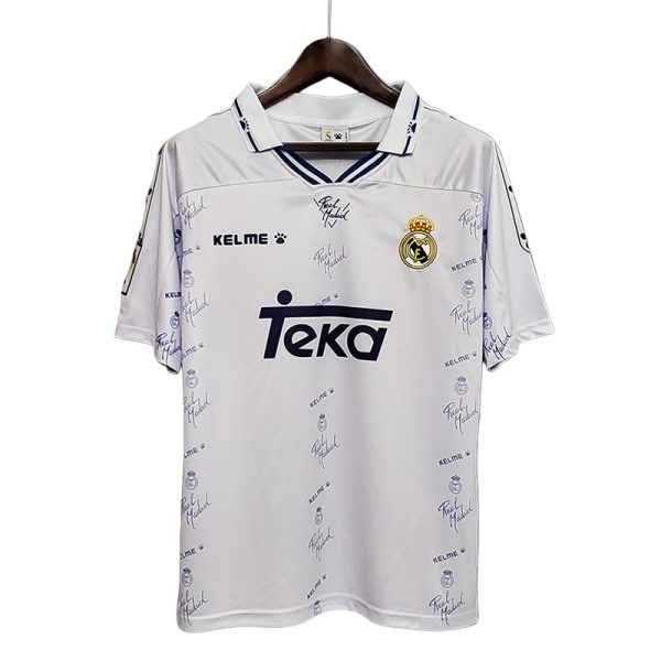 Real Madrid 94/96 retro home shirt