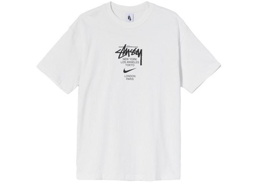 T-shirt StÜssy blanc x NIKE