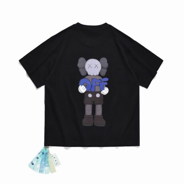 T-shirt Off-White Oversize noir x KAWS