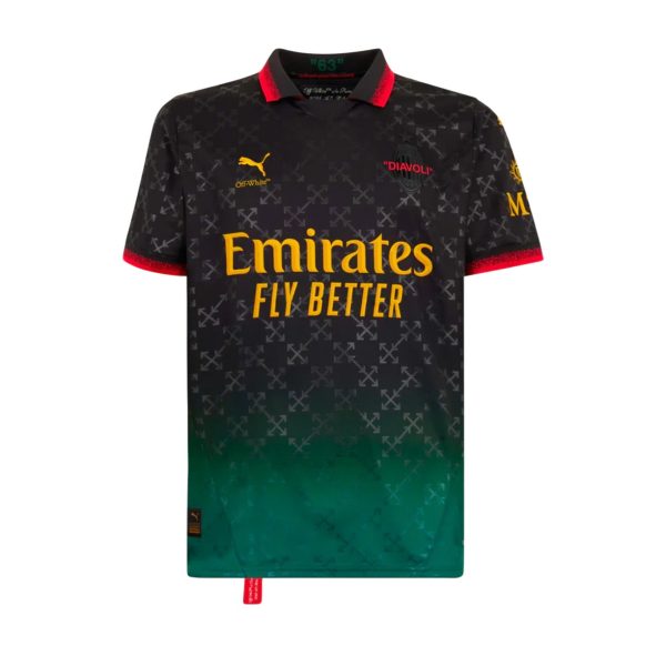 T-shirt AC Milan 24/25 x Off-White