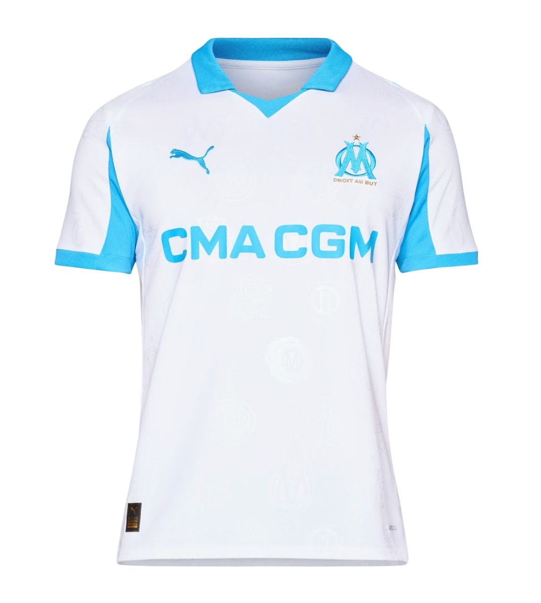 Maillot domicile enfant Olympique de Marseille 25/26