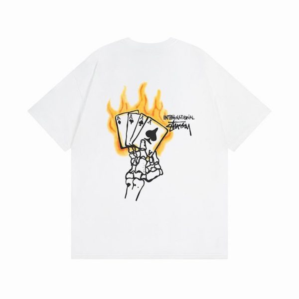 T-shirt StÜssy blanc