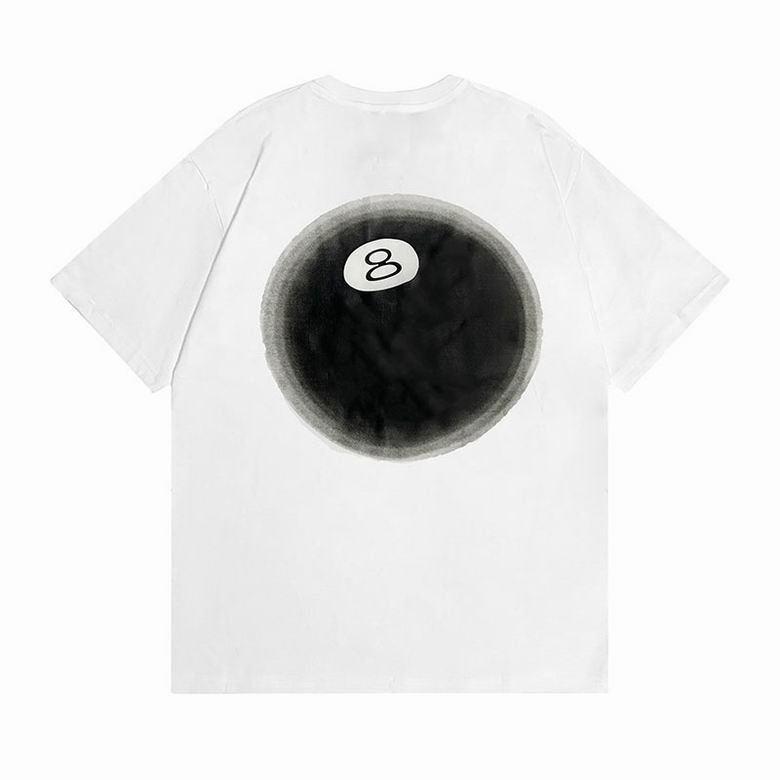 T-shirt STÜSSY Blanc Billar