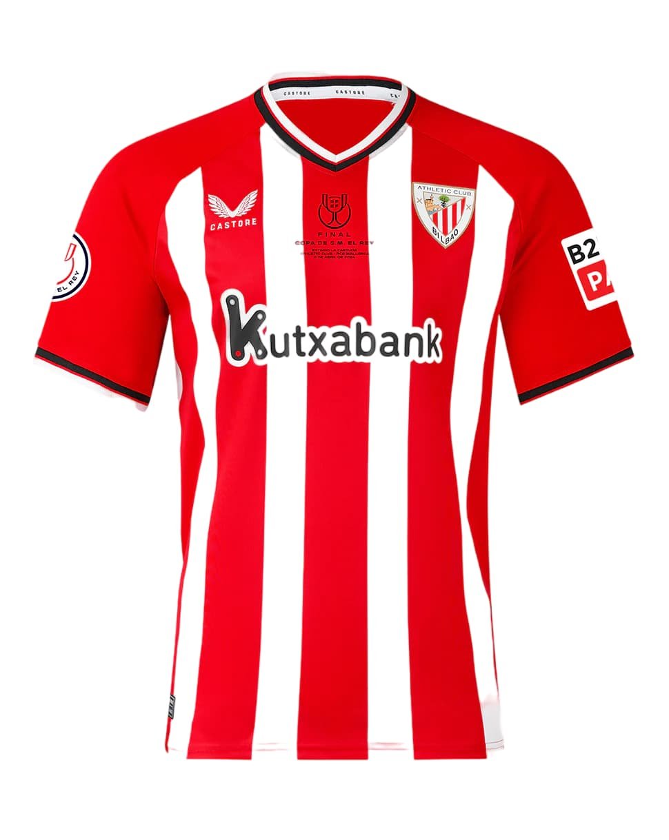 Athletic Club 23/24 home shirt Copa del Rey Final