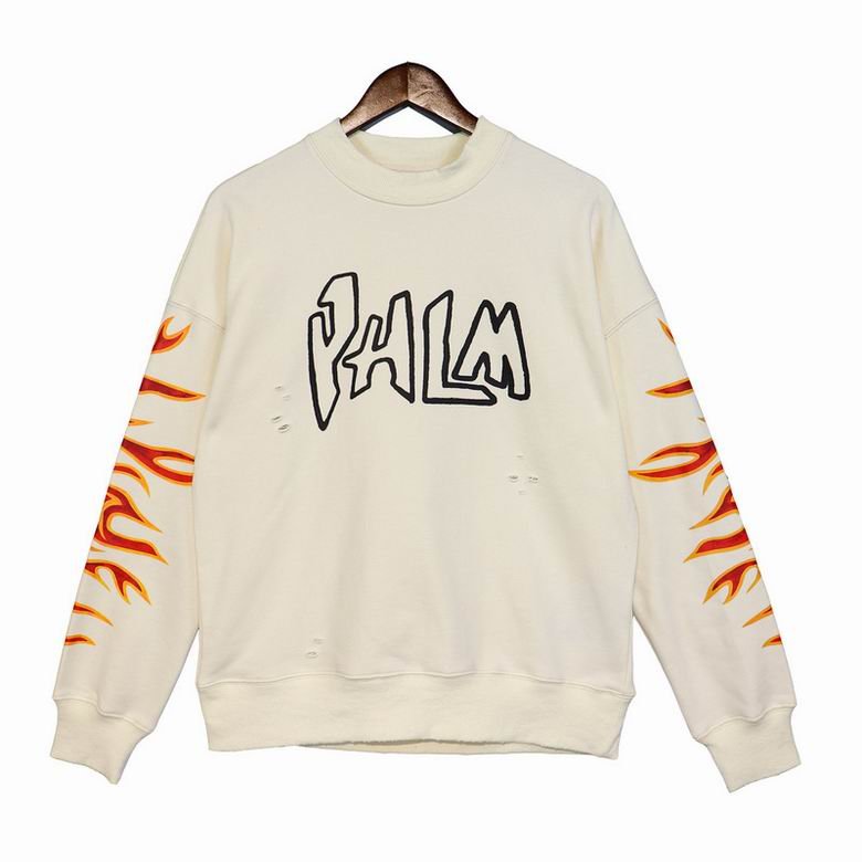 Sweat Palm Angels crème Trous