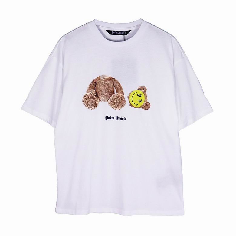 T-shirt Palm Angels Teddy Bear Emoji blanche