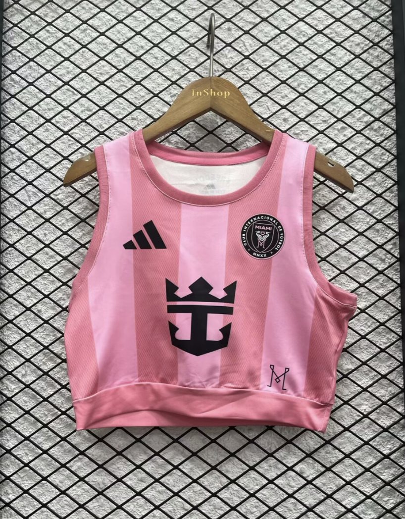Top Femme Inter Miami maillot domicile