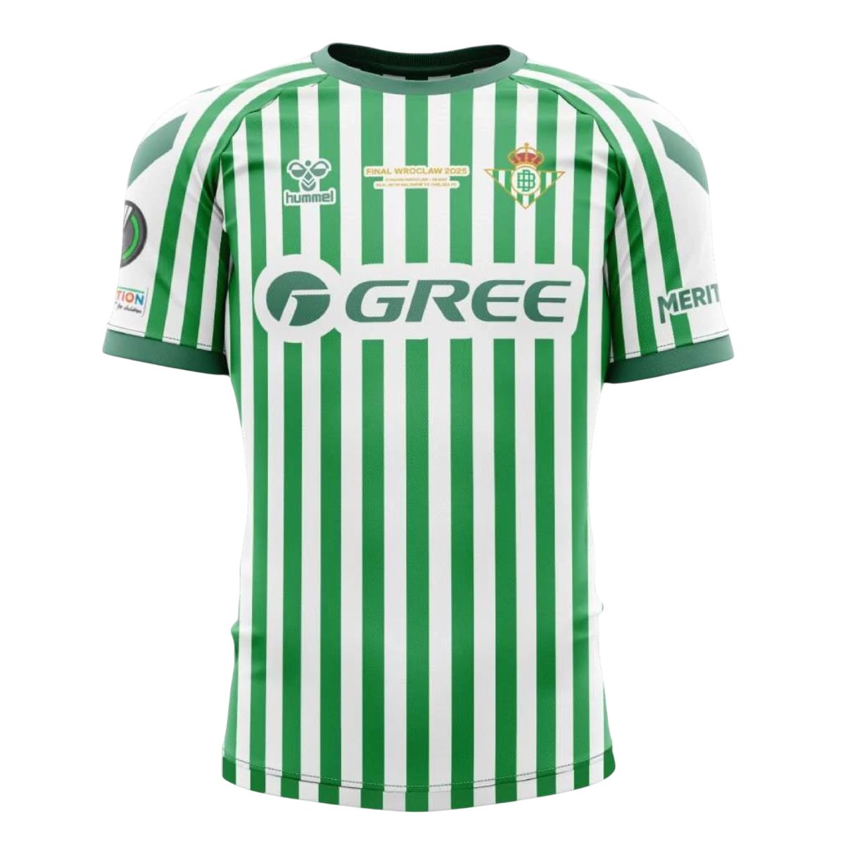 Camiseta Real Betis 24/25 Edición Final Conference League - Inscripción final