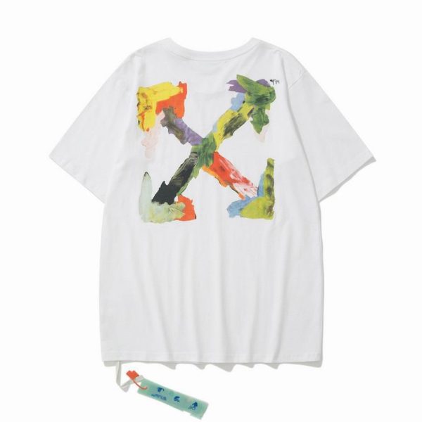T-shirt Off-White Oversize blanc Pintura