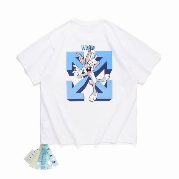 T-shirt Off-White Oversize blanc x Bugs Bunny