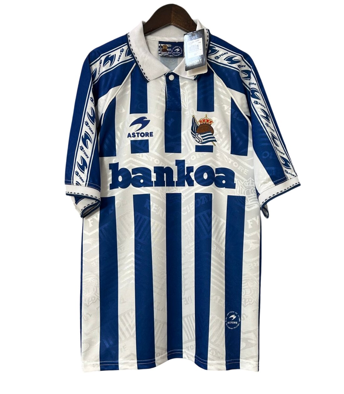 Maillot domicile rétro Real Sociedad 94/95