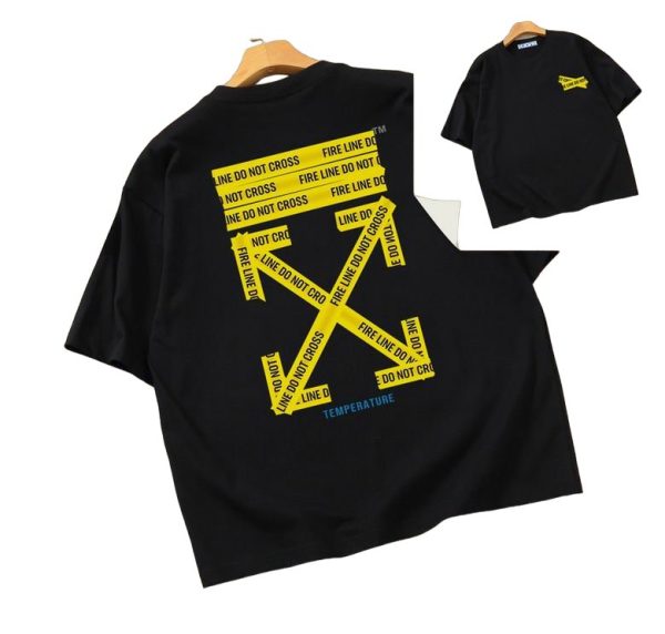 Camiseta Off-White Oversize Negra