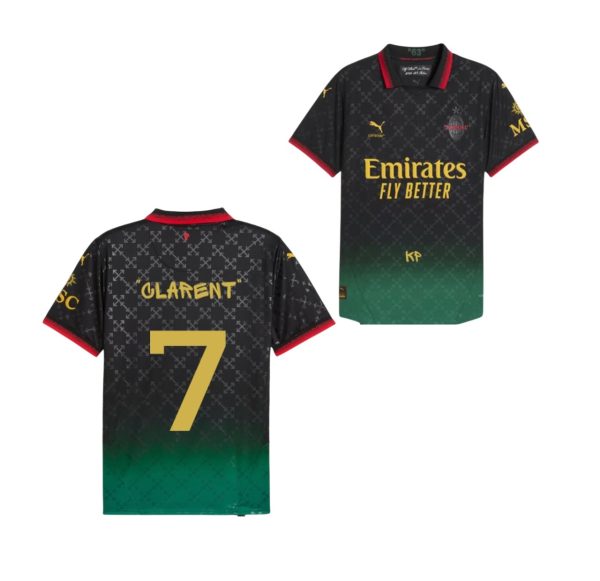 Maillot Édition spéciale AC Milan Off-White x Clarent