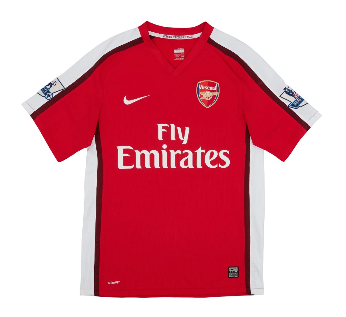 Maillot domicile rétro Arsenal 08/10