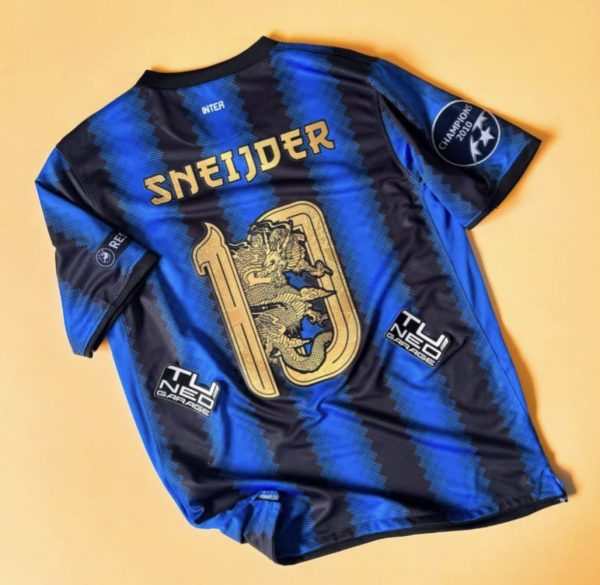 Inter Milan retro shirt special numbers