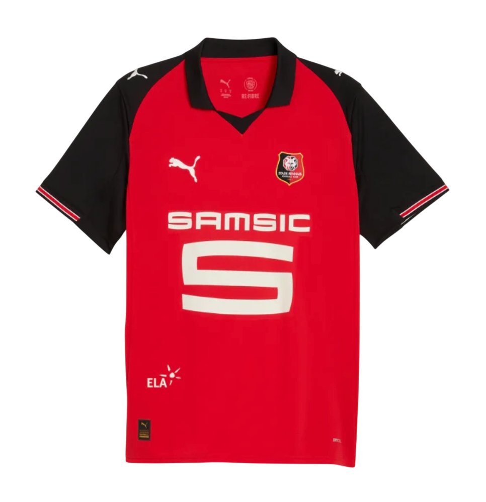 Maillot domicile Stade Rennais 25/26