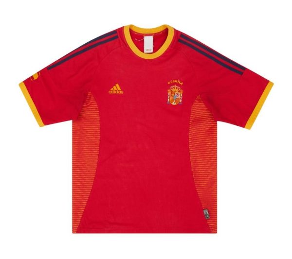 Maillot domicile rétro Espagne 2002