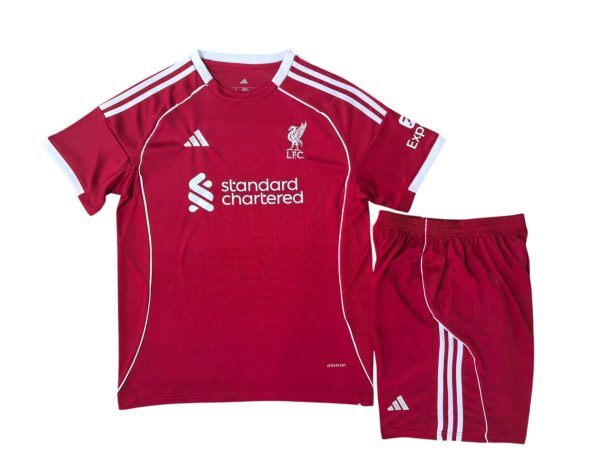 Conjunto Liverpool 25/26 1ª equipación