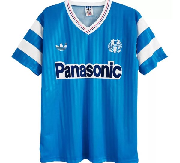 Maillot extérieur rétro Olympique de Marseille 90/91