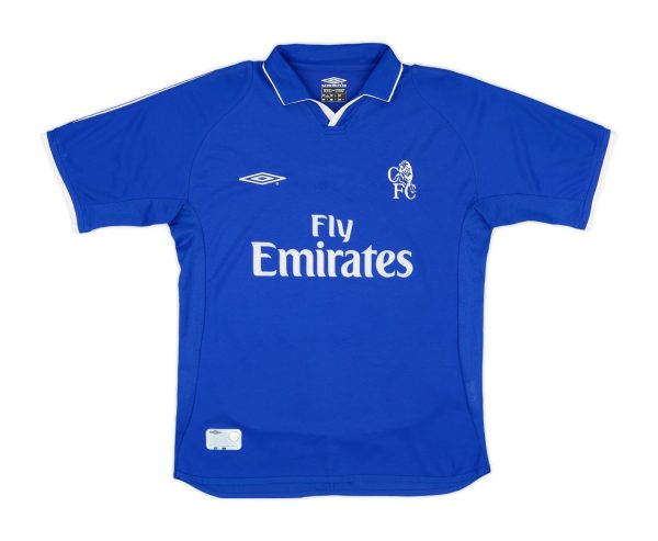 Chelsea 01/03 retro home shirt