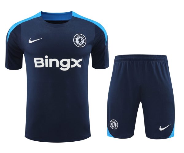 Chelsea dark blue warm-up set