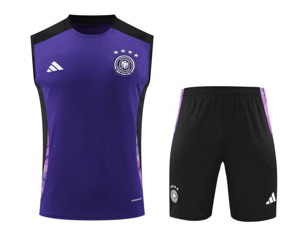 Ensemble débardeur Allemagne violet