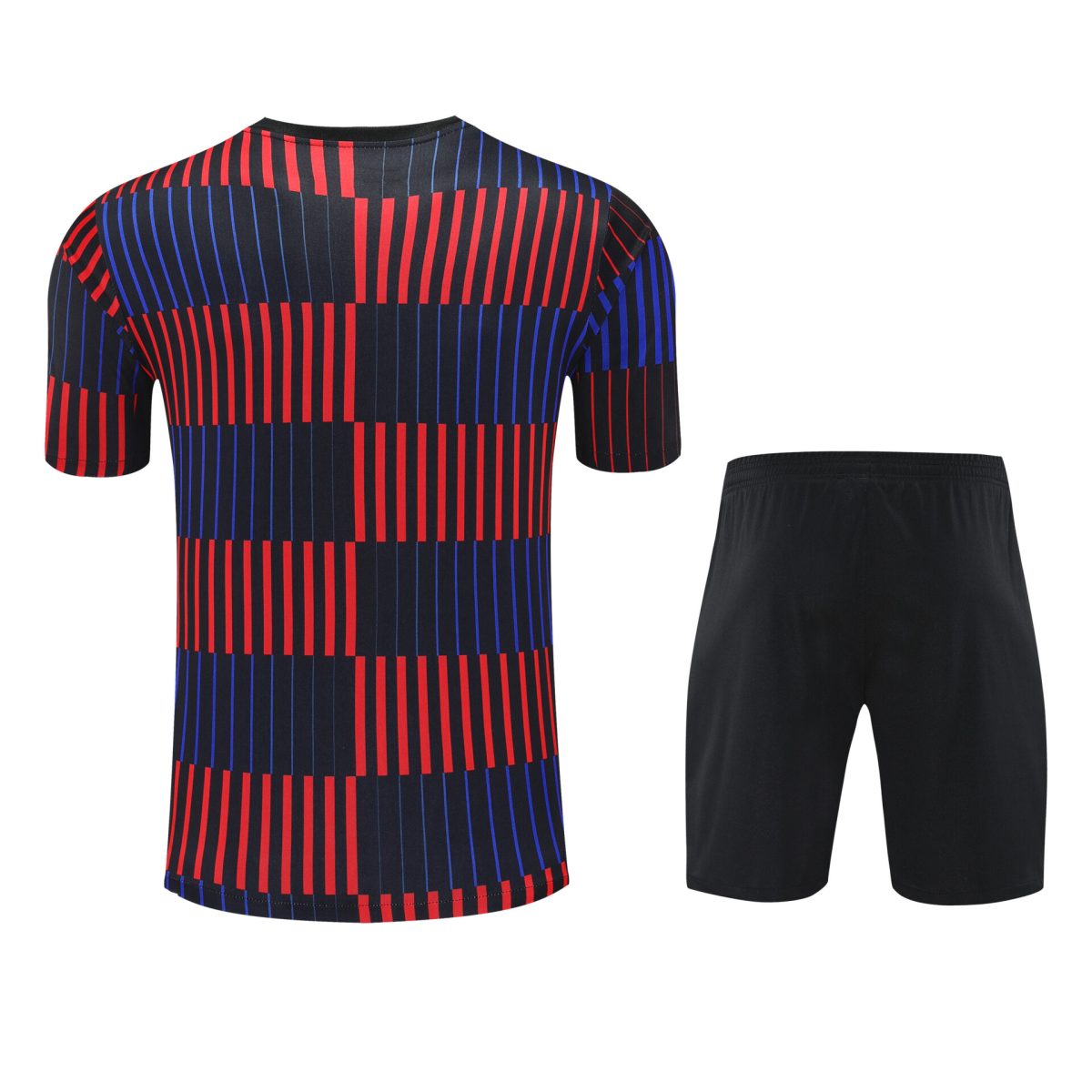 Ensemble d'échauffement FC Barcelona rayures bleu et rouge, image 3
