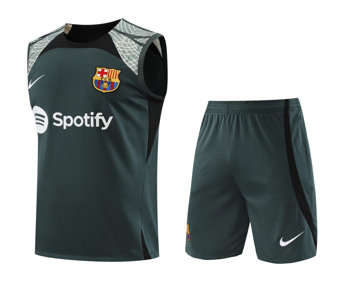 FC Barcelona black red sleeveless kit, image 2