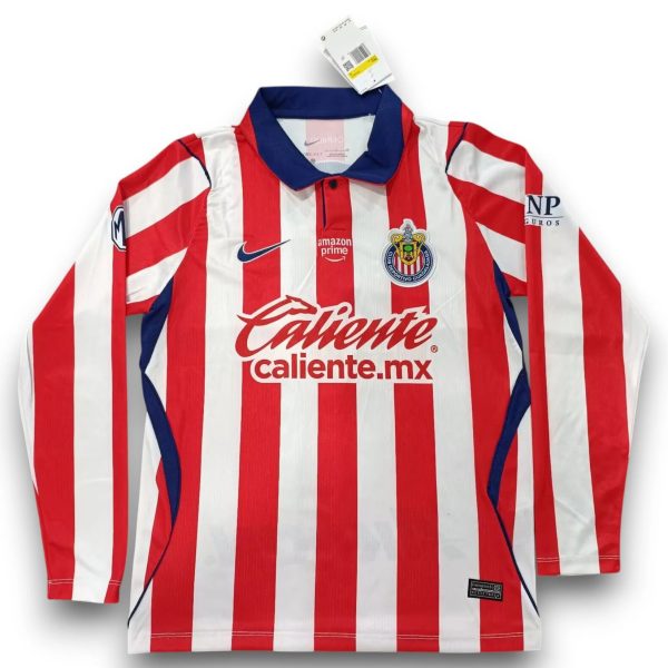 Chivas de Guadalajara 26/27 home long sleeve shirt